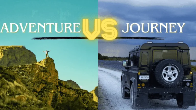 Adventure vs Journey: An Epic Showdown Explored