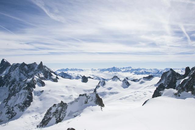 Scenic view of High altitude mountain