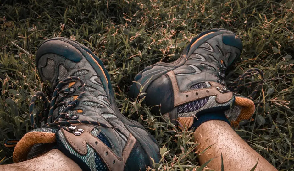Hiking in backcountry