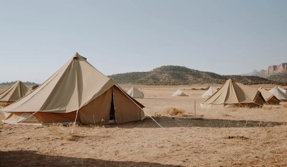 How to dry out a tent