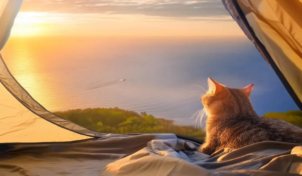 Can You Take a Cat Camping?