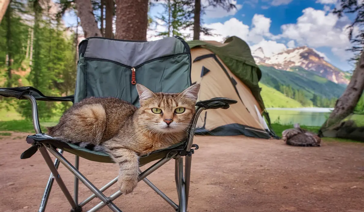 camping with an adventure cat