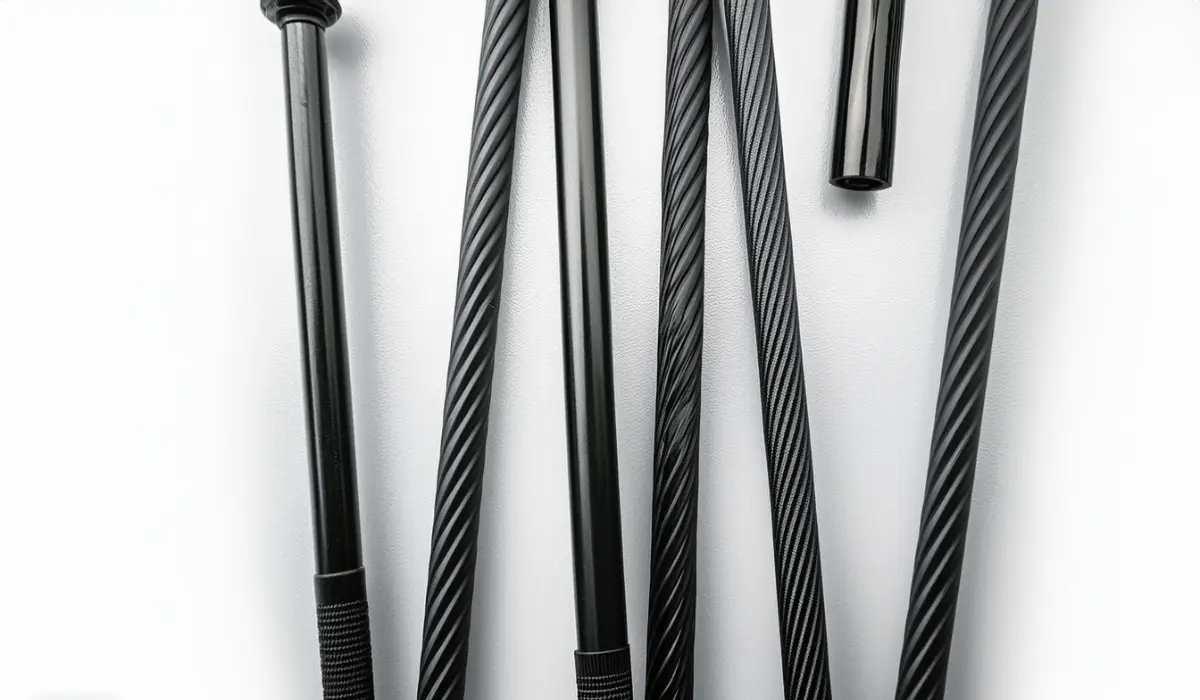 carbon fiber tent poles are also a great material used in tent making.