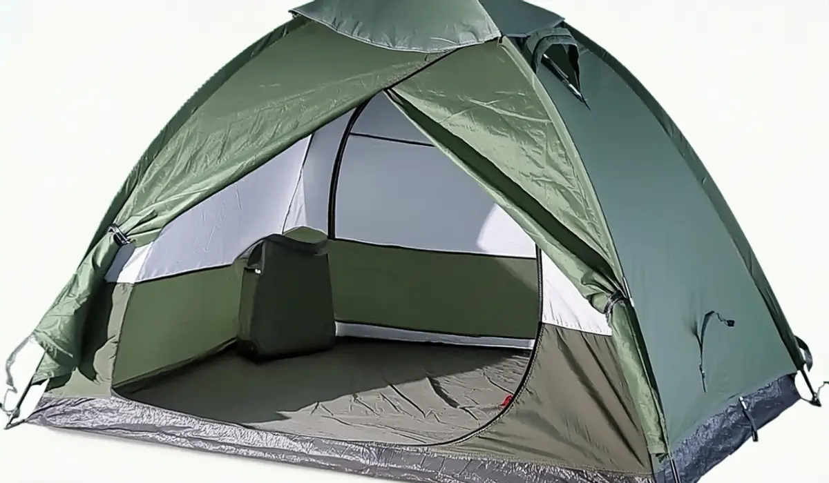 Polyester fabric is commonly used in tent making