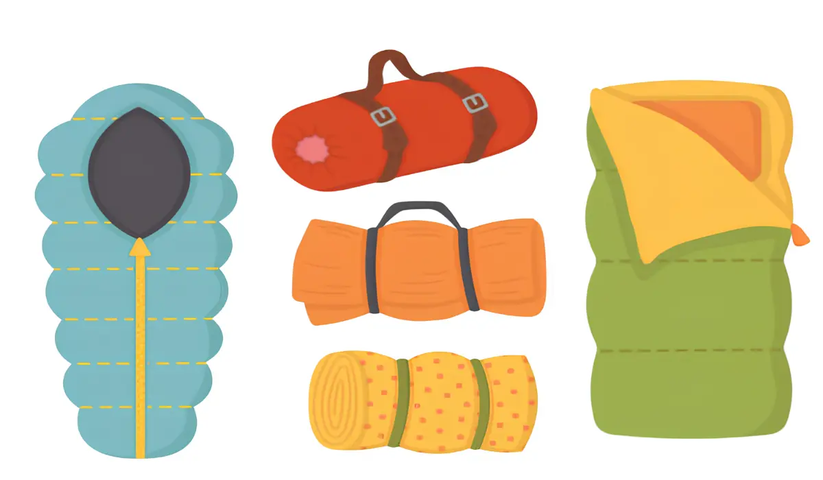 Types of sleeping bag