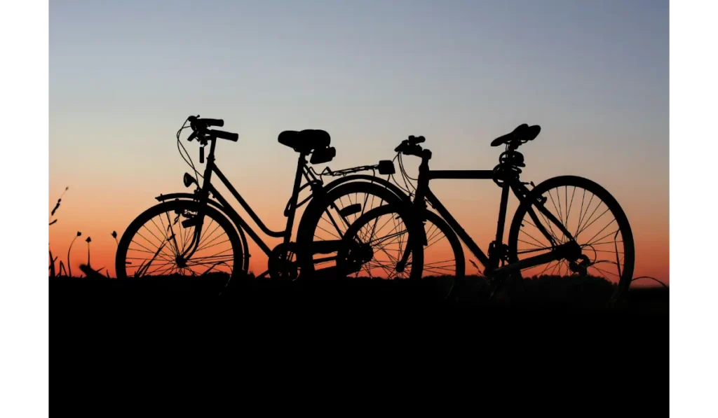 Biking merit badge 2 bike together